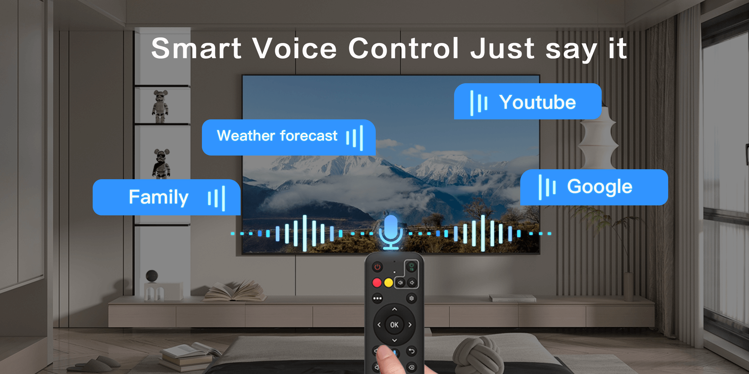 D6 MAX Smart Voice Control